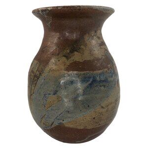 Handmade Pottery Vase with Signature Unique Glazing